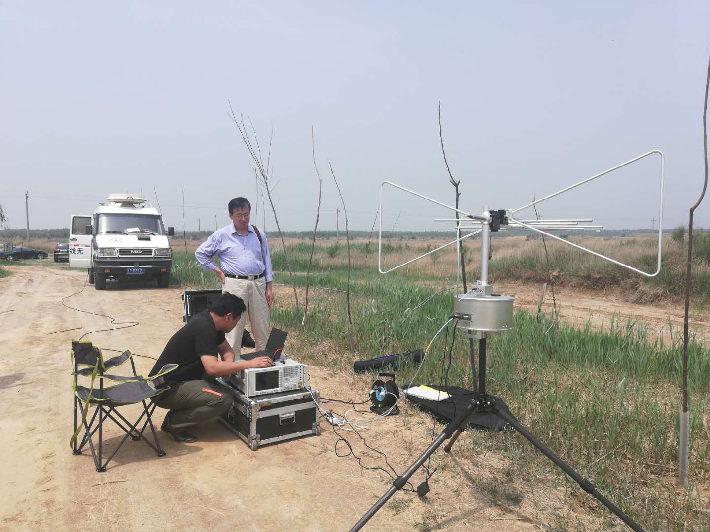 市工信局無線電監測中心圓滿完成天氣雷達電磁環境測試任務